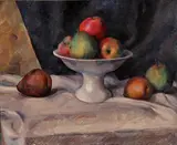 Karl Stohner, Still Life with Fruit, Oil on canvas