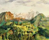 Pavel Tchelitchew, Study for Fata Morgana