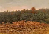 Harry Allchin, A Frosty Morning, Oil on canvas