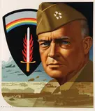 Howard Koslow, General Eisenhower-A D-Day Montage