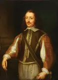 Sir Anthony Van Dyck, Portrait of a Gentleman Wearing Sword, Oil on canvas (unframed)
