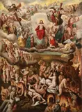 Crispin van den Broeck, The Last Judgment, Oil on canvas (unframed)