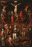 Manuel Sánchez, La Crucifixion, 1781, Oil on canvas