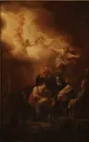 Jacob Wilemsz de Wet, The Adoration of the Shepherds, Oil on wood panel