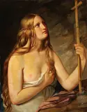 Natale Schiavoni, The Penitent Magdalene, Oil on canvas