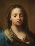 Jacapo Amigoni, The Virgin, Oil on canvas