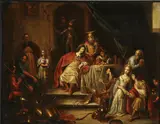 Jacob Willemsz de Wet, Volumnia before Coriolanus, Oil on canvas