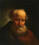 Rembrandt van Rijn, Portrait of a Bearded Man, Oil on canvas (unframed)