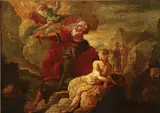 Parmigianino, The Sacrifice of Isaac, Oil on canvas