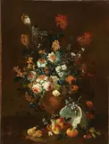 Rachel Ruysch, Floral and Fruit Still Life, Oil on canvas