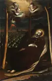 The Death of Saint Francis Xavier by Continental School, 1742, Oil on canvas (unframed), offered Nov 2011