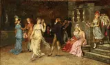 Rudolf Hirth du Frênes, Belle of the Ball, Oil on canvas