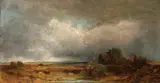 Gröbmüller, Approaching Storm, circa 1940, Oil on board