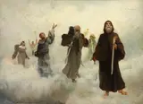 Évariste-Vital Luminais, Communion of Saints, Oil on canvas