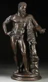 John Quincy Adams Ward, Hercules, Bronze with dark brown patina