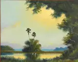 Harold Newton, Morning Light, Oil on board