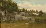 George Frank Higgins, Rocky Clearing, 1888, Oil on canvas