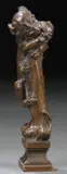 Paul Wayland Bartlett, Puma cub – a wax seal (SM), 1886, Bronze with brown patina