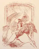 Max Ernst, Sphinx, circa 1959, Lithograph on paper