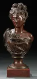 Albert-Ernest Carrier-Belleuse, Bust of Flora