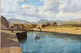 Gerald Coulson, Mountains of Morne - Northern Ireland, Oil on canvas