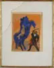 Benjamin Kopman, Circus Horse with Trainer
