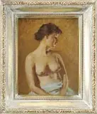 Edward Henry Potthast, Seated Nude
