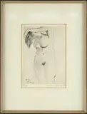Milton Avery, Nude Combing Hair