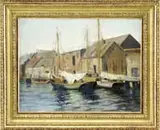 Arthur Clifton Goodwin, Tea Wharf, Boston