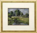 William Clapp, Landscape with Stream
