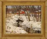 Robert Emmett Owen, Brook in Winter (Near Ridgefield, Conn)