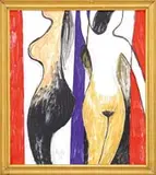 Roger Hilton, Two Nudes