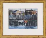 John Whorf, West Falmouth, Mass Docks