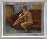 Henry Varnum Poor, The Seated Nude
