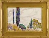 Allen Tucker, Impressionistic Landscape