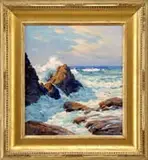 Anton Otto Fischer, Coastline in Summer