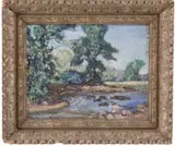 Walter Emerson Baum, Edge of the Old Dam at Sellersville