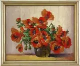 Signed, Red Poppies