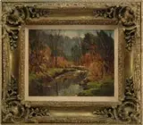 Anthony Thieme, Trees by a River