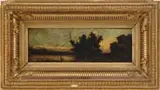 Théodore Rousseau, Evening Landscape