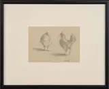 Thomas Hart Benton, Study of Chickens