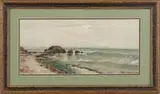 Edmund Darch Lewis, Coastal Seascape