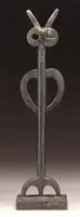 C. Antonovici, The Wink, Bronze sculpture of a stylized bird with one eye winking. Standing on a square base signed “C. Antonovici 1964”