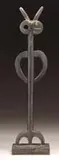 C. Antonovici, The Wink, Bronze sculpture of a stylized bird with one eye winking. Standing on a square base signed “C. Antonovici 1964”