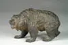 Unsigned, Model of a Bear, A fine Austrian bronze of a standing bear with open mouth and fine mottling. Bottom of foot stamped “Geschutzt”