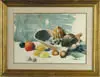 Dong Kingman, Still Life of Fruit with Wood Bowl