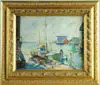 Emile Albert Gruppe, At the Wharf, Gloucester