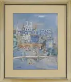 Jean Dufy, Paris, Isle De La Cite