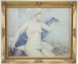 Signed, Pastel Nude