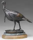 Lee Lester, Turkey, Bronze model of a standing turkey